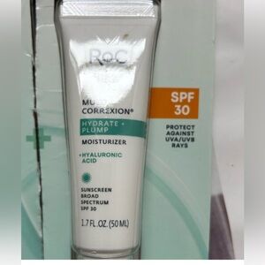 Roc Hydrate & Plump Moisturizer SPF 30 1.7Oz. = total 50ml sealed